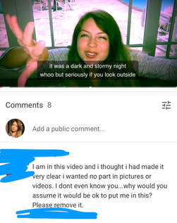 I don't want to be on YouTube