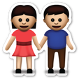 Couple emoji for Should I Download The League?